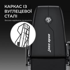 Кресло игровое Anda Seat X3 PVC Gaming Sofa Black Фото 10