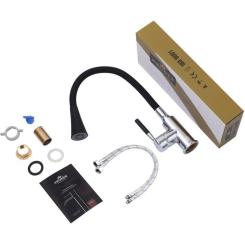 Смеситель Kroner Kuche-C132BLK Фото 7