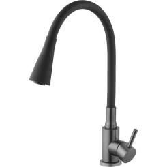 Смеситель Kroner Klassisch-PVD031BLK Фото 4