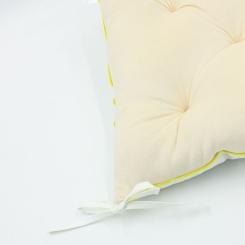 Подушка на стул MirSon 28-0004 Cream Velvet 50х50 см Фото 2