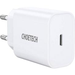 Зарядное устройство Choetech USB-C PD20W white Фото