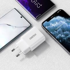 Зарядное устройство Choetech USB-C PD20W white Фото 3