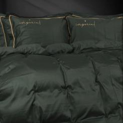 Постельное белье MirSon Сатин Imperial Satin Emerald 200х220 Евро Фото 1