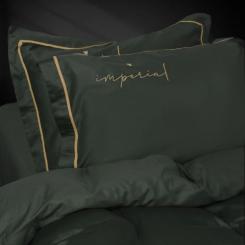 Постельное белье MirSon Сатин Imperial Satin Emerald 200х220 Евро Фото 2