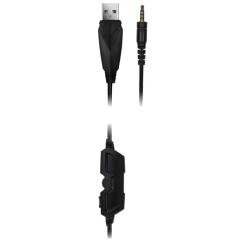 Наушники YENKEE YHP 3006 Trinity USB Black Фото 3