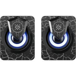 Акустическая система Defender Onyx Led USB Black Фото 1