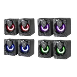 Акустическая система Defender Onyx Led USB Black Фото 5