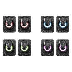 Акустическая система Defender Onyx Led USB Black Фото 6