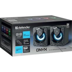 Акустическая система Defender Onyx Led USB Black Фото 8
