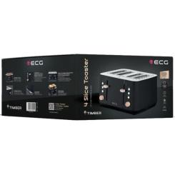 Тостер ECG ST 4768 Timber Black Фото 11