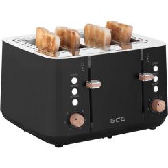 Тостер ECG ST 4768 Timber Black Фото 6