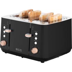 Тостер ECG ST 4768 Timber Black Фото 7