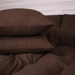 Постельное белье MirSon 003 Brown Фланель 2x143x210 Сімейний Фото 5
