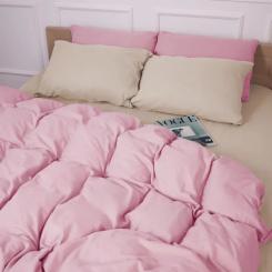 Постельное белье MirSon 007-008 Milk/Pink Фланель 2x143x210 Семейный Фото 4