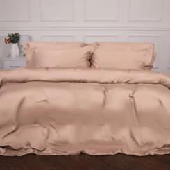 Постельное белье MirSon Tencel №03 Creamy 2x143x210 Семейный Фото