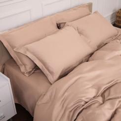 Постельное белье MirSon Tencel №03 Creamy 2x143x210 Семейный Фото 5