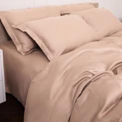Постельное белье MirSon Tencel №03 Creamy 2x143x210 Семейный Фото 6