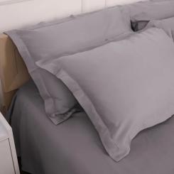Постельное белье MirSon Tencel №06 Gray 175х210 двоспальний Фото 7