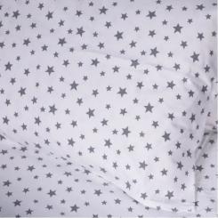 Постельное белье MirSon 016 White Stars Фланель 175х210 двуспальный Фото 4