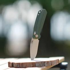 Нож CJRB Maximal Micarta Green Фото 6