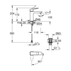 Смеситель Grohe QuickFix 1018360000 Фото 4