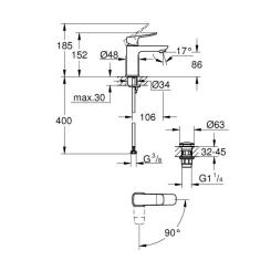 Смеситель Grohe QuickFix 1018612430 Фото 4