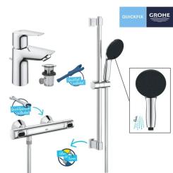Душевой гарнитур Grohe QuickFix QuickFix Precision Flow&Start Edge Фото 9