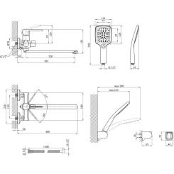 Смеситель Kroner Essen-C070 Фото 6