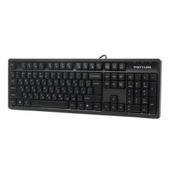 Клавиатура A4Tech FK12 USB UA Black Фото 2