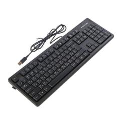 Клавиатура A4Tech FK12 USB UA Black Фото 3
