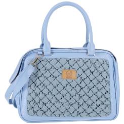 Переноска для животных MISOKO&CO 40x19.5x30 см синя Фото