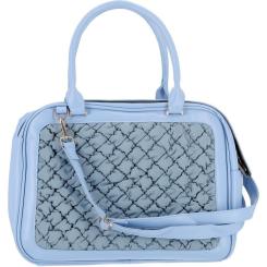 Переноска для животных MISOKO&CO 40x19.5x30 см синя Фото 1