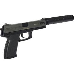 Страйкбольный пистолет ASG DL 60 SOCOM Spring Black Фото 2