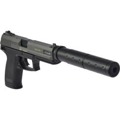 Страйкбольный пистолет ASG DL 60 SOCOM Spring Black Фото 3