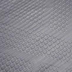 Постельное белье MirSon №20-02 Waffle Gray 200x220 Евро Фото 5