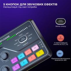 Микшерный пульт Fifine SC8 Black Фото 7