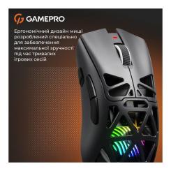Мышка GamePro Genesis Spider Wireless/Bluetooth/USB Black Фото 11