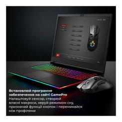 Мышка GamePro Genesis Spider Wireless/Bluetooth/USB Black Фото 7