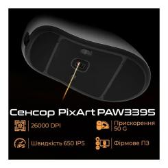 Мышка RAWM ER21 Wireless/Bluetooth White Фото 1