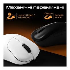 Мышка RAWM ER21 Wireless/Bluetooth White Фото 3