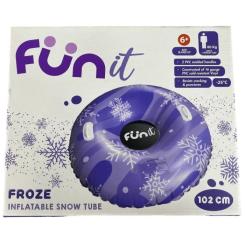 Санки Bottari FROZE Тюбінг 102 см фіолетовий Фото 2