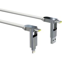Дата кабель Rolling Square 6in1 inCharge XL 3.0m white Фото 1