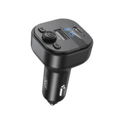 FM модулятор XO BCC18 USB-A OTG/USB-C Black Фото