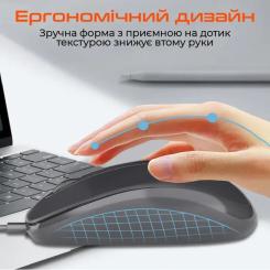 Мышка Meetion M100 USB Black Фото 4