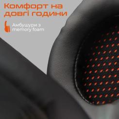 Наушники Meetion HP020 Black/Orange Фото 5