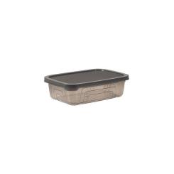 Пищевой контейнер Herevin Bowl Grey прямокутний 0.350 л Фото