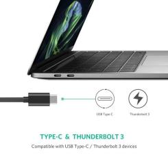 Переходник Ugreen USB-C 3.1 to RJ45 1000Mbps black Фото 4