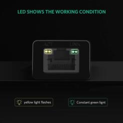 Переходник Ugreen USB-C 3.1 to RJ45 1000Mbps black Фото 5