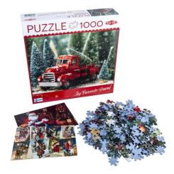 Пазл Tactic Миниатюрная Рождественская елка, 1000 элементов Фото 1