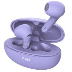 Наушники Trust Yavi Earphones Wireless Purple Фото 1